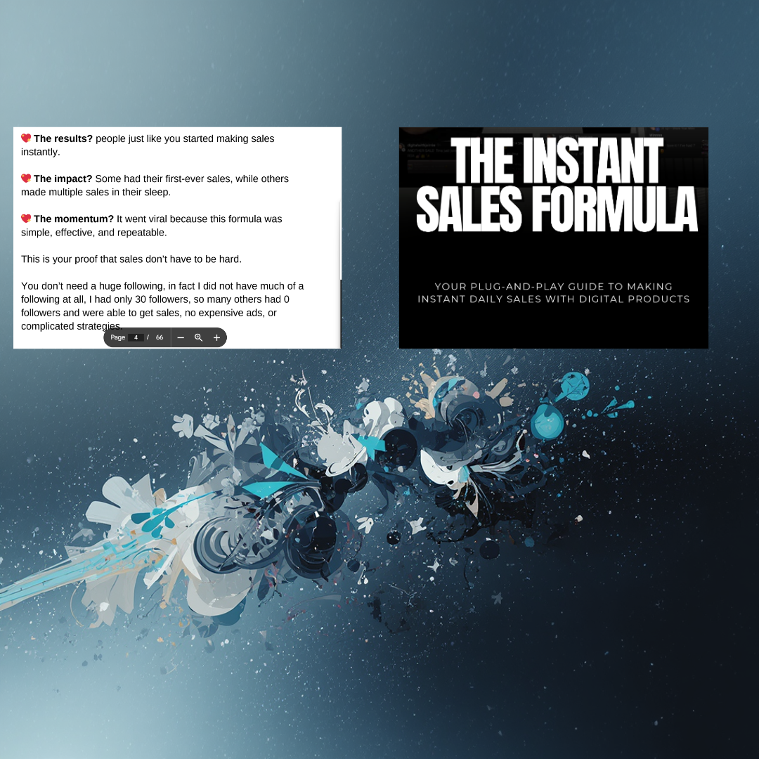 The Instant Sales Formula