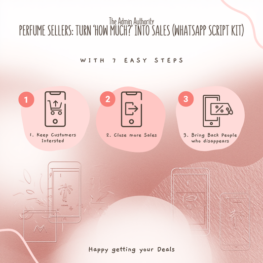 Perfume Sellers (WhatsApp Script Kit)