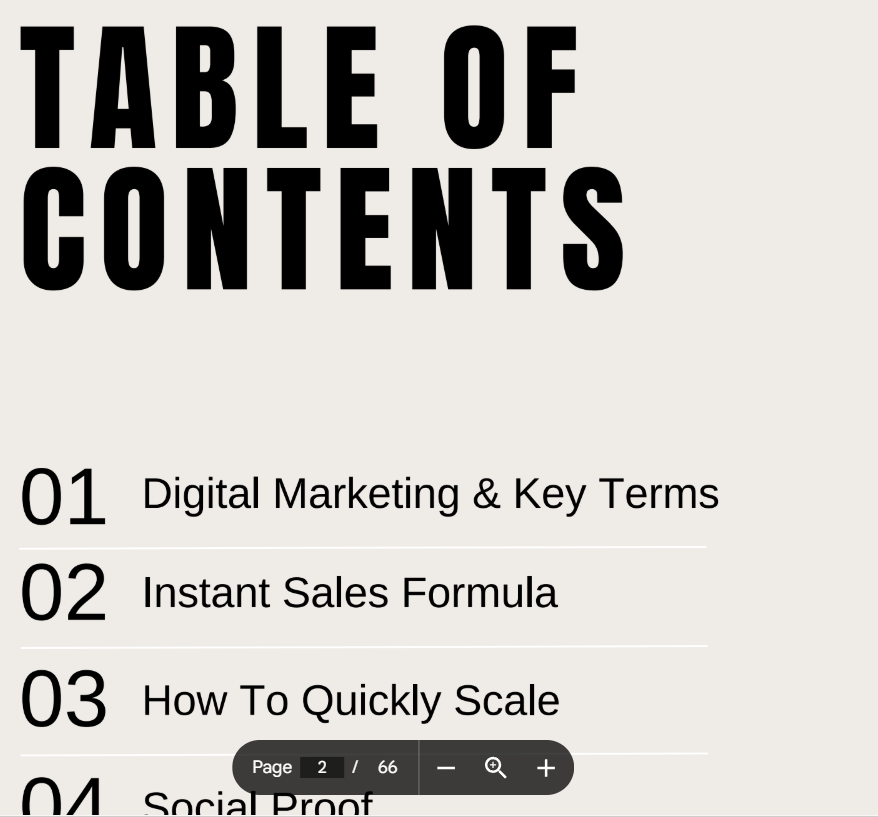 The Instant Sales Formula