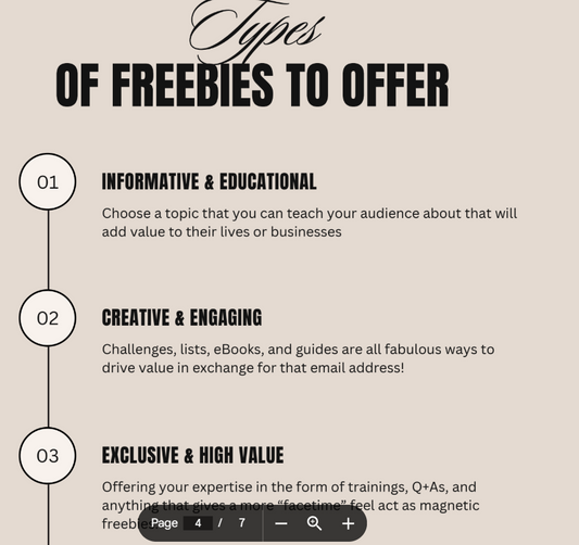 Freebies that Convert